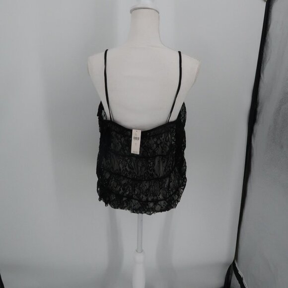 NEW Anthropologie Porridge Lace Black Blouse - Large NWT - Picture 12 of 16